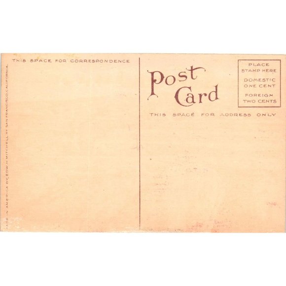 Log Boom In The Northwest Postcard Travel Souvenir Unposted Vintage 2761 A - Picture 2 of 2